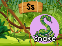 Alphabet Letter Puzzles Ss