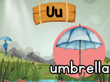 Alphabet Letter Puzzles Uu