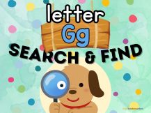 Letter Gg Search n' Find