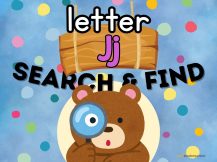 Letter Jj Search n' Find