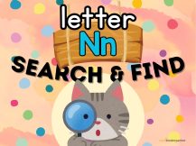 Letter Nn Search n' Find